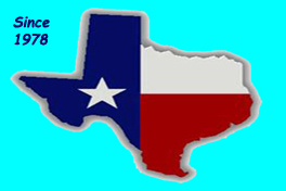 Image of the State of Texas Logo, which we proudly and respectfully use as our Logo for TubeHaus.com (830) 964-3011